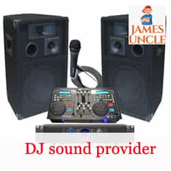 DJ sound provider Mr. Bapi Mondal in Sahapur